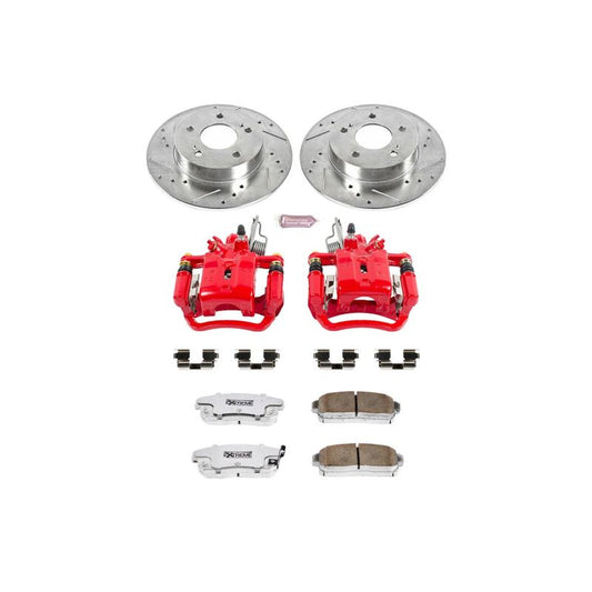 Power Stop 2001 Infiniti I30 Rear Z26 Street Warrior Brake Kit w/Calipers