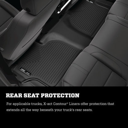 Husky Liners 2020 Ford Escape X-Act Contour Rear Black Floor Liners