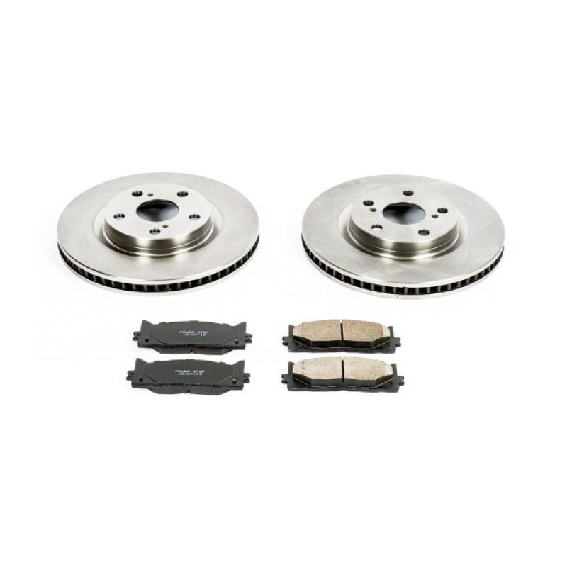 Power Stop 13-18 Lexus ES300h Front Autospecialty Brake Kit