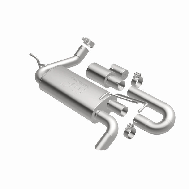 MagnaFlow 07-18 Jeep Wrangler JK Overland Series Axle-Back Exhaust System