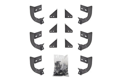 Deezee 13-23 Dodge/Ram Ram Running Board Hex Bracket Kit