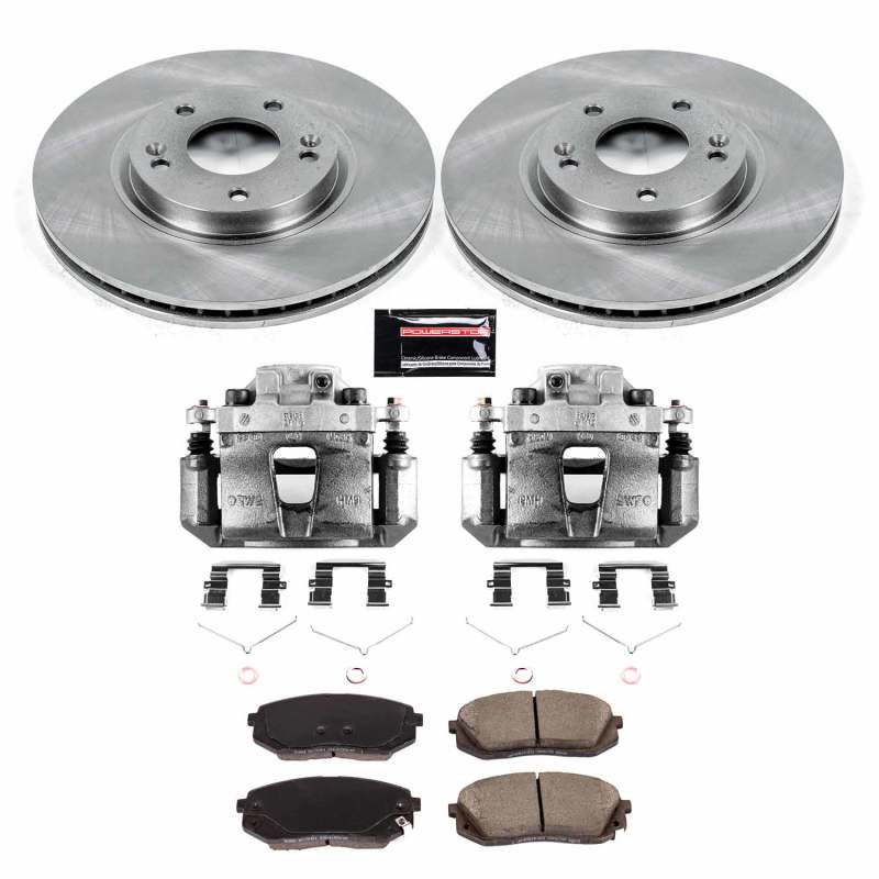 Power Stop 2017 Kia Optima Front Autospecialty Brake Kit w/Calipers