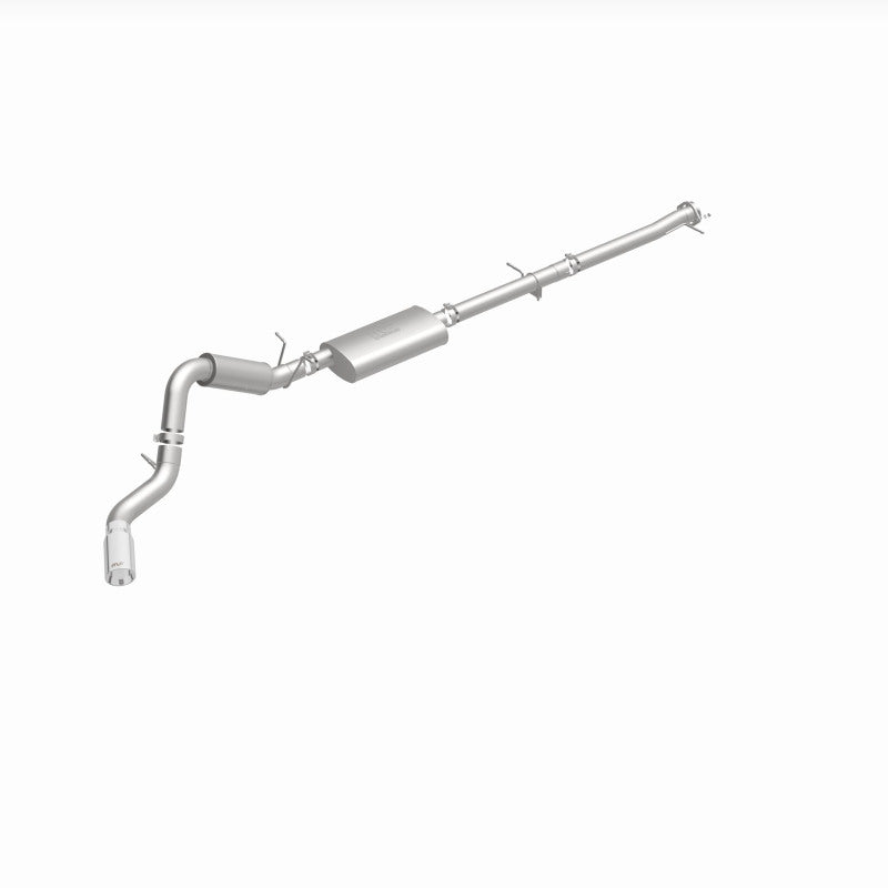 MagnaFlow 2022+ GM 2500/3500HD 6.6L Gas Single Passenger Side Rear Exit Cat-Back Exhaust