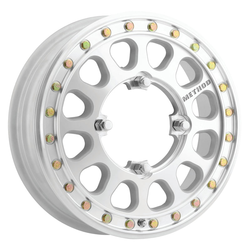 Method MR401-R UTV Beadlock 15x5 / 5+0/43mm Offset / 4x156 / 127mm CB Machined - Raw Wheel