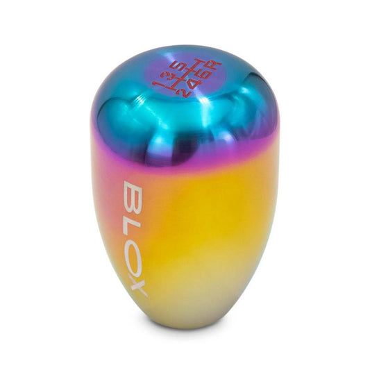 BLOX Racing 5-Speed Billet Shift Knob - Neo Finish 10x1.5mm