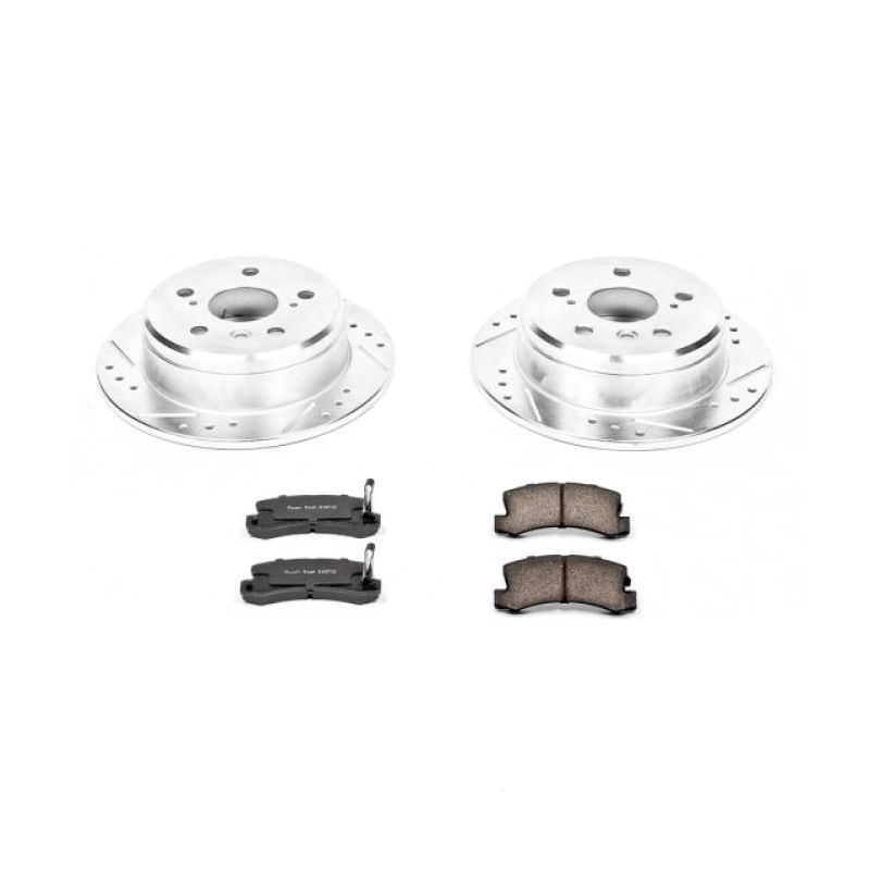 Power Stop 97-99 Lexus ES300 Rear Z23 Evolution Sport Brake Kit