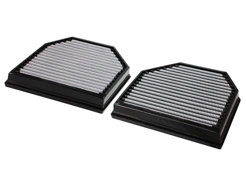 aFe MagnumFLOW OEM Replacement Air Filter PRO Dry S 2015 BMW M3/M4 (F80/F82) 3.0L S55 (tt) Qty. 2 - Precision R