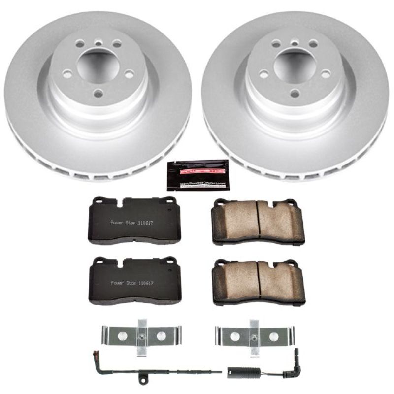 Power Stop 06-09 Land Rover Range Rover Front Z23 Evolution Sport Coated Brake Kit