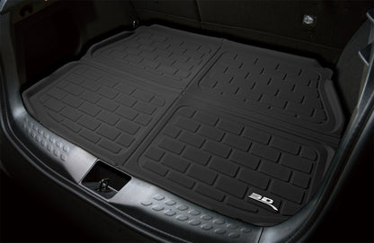 3D MAXpider 21-24 Volkswagen ID.4 Kagu Black Cargo Liner (Adj. Floor Upper Position)