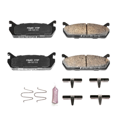 Power Stop 91-96 Ford Escort Rear Z23 Evolution Sport Brake Pads w/Hardware