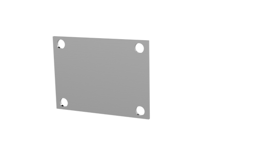 QTP Bolt-On QTEC Low Profile Cover Plate