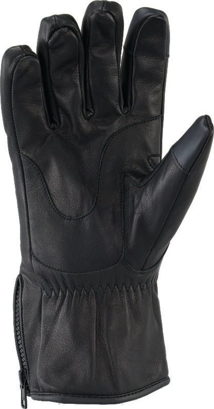 Kuryakyn Leather By River Road Taos Cold Weather Gloves Black - Small