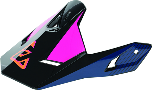 Answer AR1 Vendett Visor Youth - Dark Blue/Rhodamine/Orange