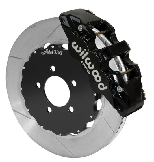 Wilwood AERO6 Front Big Brake Kit 14.00in Black 03-11 Crown Victoria