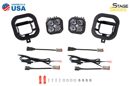 Diode Dynamics SS3 Sport Type SD Kit ABL - Yellow SAE Fog