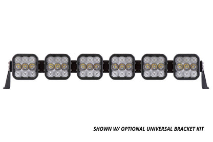 Diode Dynamics SS5 Pro Universal CrossLink 6-Pod Lightbar - White Combo