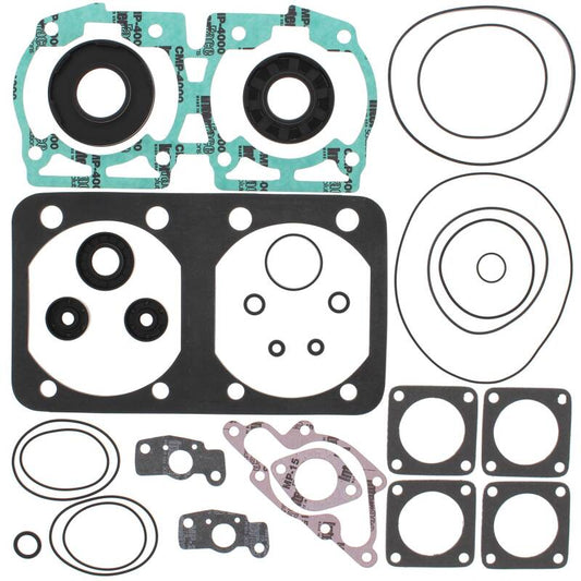 Vertex Pistons Complete Gasket Kt W/Oil Seals