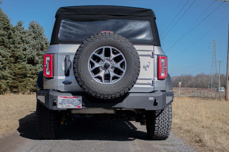 Fishbone Offroad 2021+ Ford Bronco Rear Bumper - Black