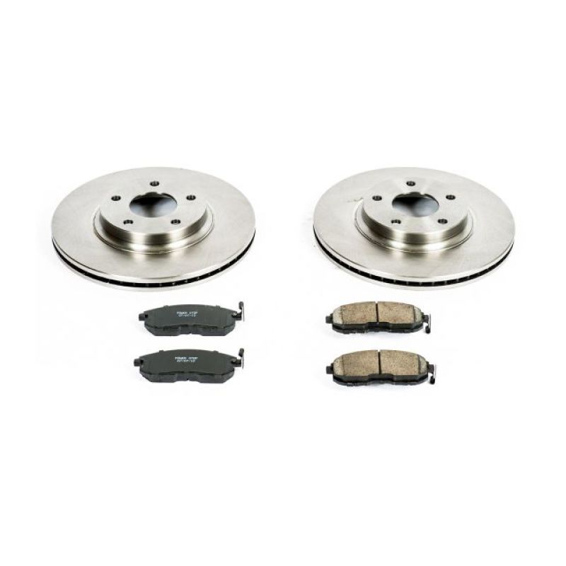 Power Stop 02-04 Infiniti I35 Front Autospecialty Brake Kit