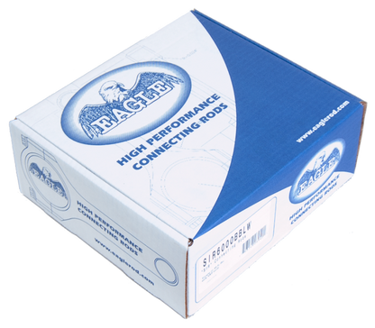 Eagle Chevrolet Small Block 6.000in Bushed I-Beam Rods - Set of 8