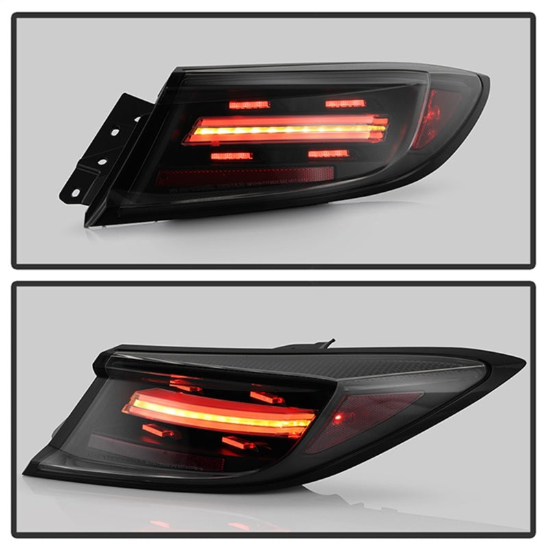 Spyder Apex 22-24 Toyota GR86/BRZ Full LED Tail Lights - Black (ALT-YD-TGR8622-SEQGR-BK)