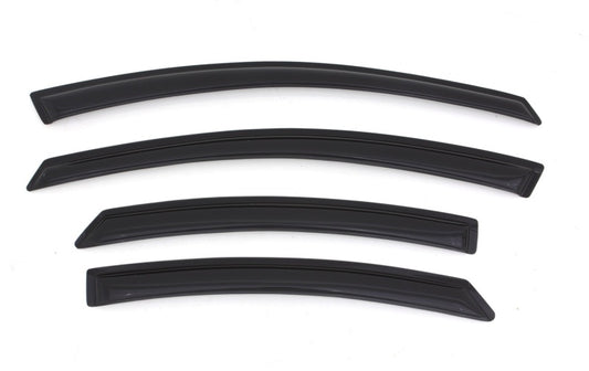 AVS 11-14 Hyundai Sonata (New Body Style) Ventvisor Outside Mount Window Deflectors 4pc - Smoke