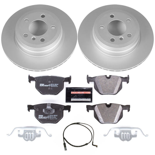 Power Stop 07-15 BMW X5 Rear Euro-Stop Brake Kit