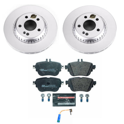 Power Stop 17-19 Mercedes-Benz E300 Rear Euro-Stop Brake Kit