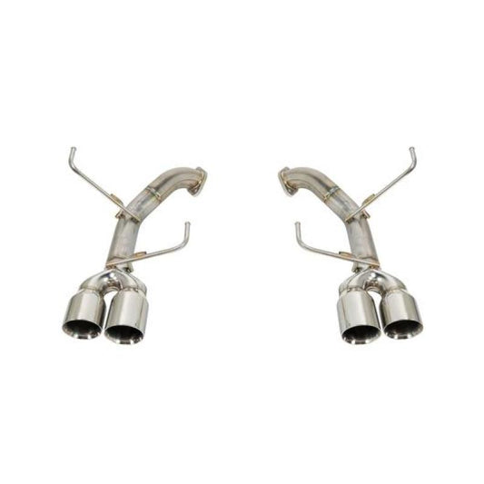 Remark 11-14 Subaru WRX/STI GR (GV) Sedan Axle Back Exhaust w/Stainless Steel Double Wall Tip