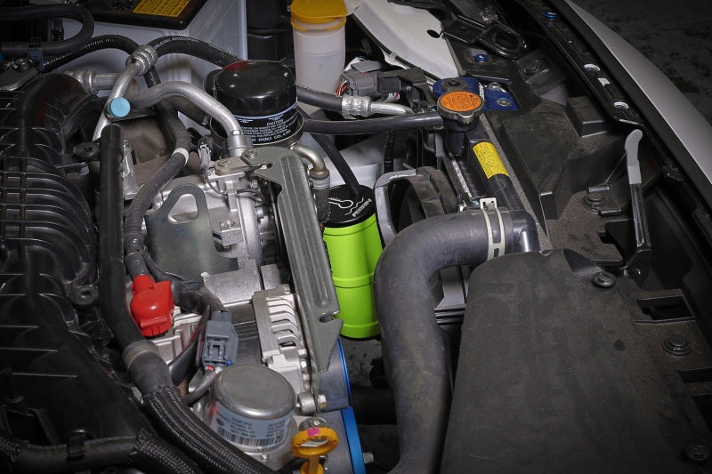 PERRIN 02-25 Subaru WRX / 04-21 STI / 13-26 BRZ/GR86/FRS/86 Coolant Overflow Tank - Neon Yellow