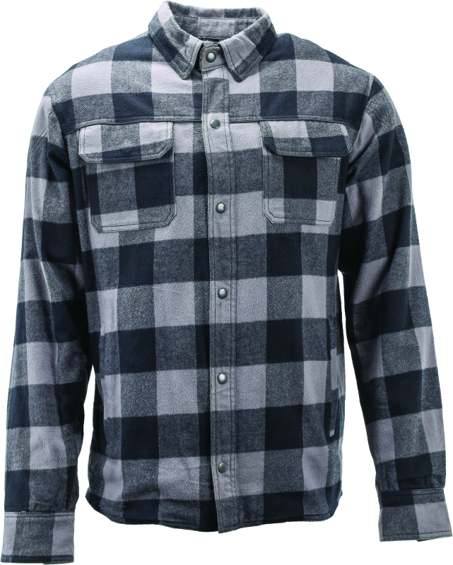 River Road Vise Flannel Moto Shirt - Medium