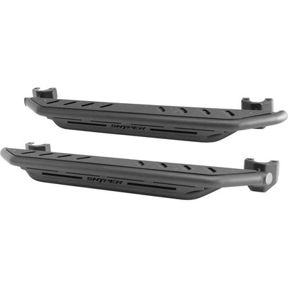 Westin/Snyper 07-17 Jeep Wrangler Triple Tube Rock Rail Steps - Textured Black