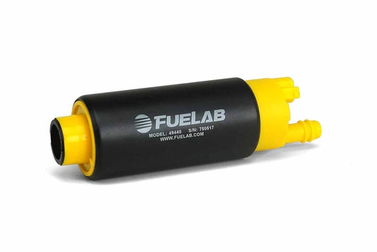 Fuelab 494 High Output In-Tank Electric Fuel Pump - 340 LPH Center Out