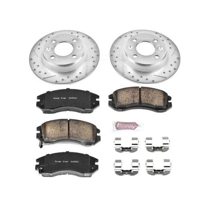 Power Stop 93-96 Subaru Impreza Front Z23 Evolution Sport Brake Kit