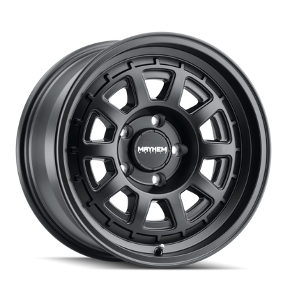 Mayhem 8303 Voyager 15x7 / 5x100 BP / 15mm Offset / 56.1mm Hub Matte Black Wheel