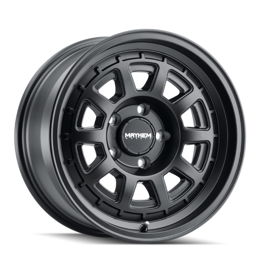 Mayhem 8303 Voyager 17x8.5 / 6x135 BP / 18mm Offset / 87.1mm Hub Matte Black Wheel