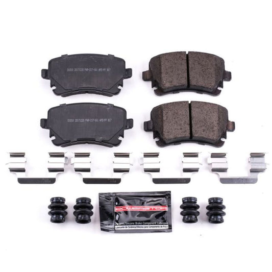 Power Stop 05-11 Audi A6 Quattro Rear Z23 Evolution Sport Brake Pads w/Hardware