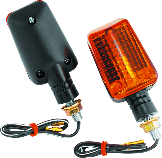 BikeMaster Universal Ministalk Marker Light - Black/Amber