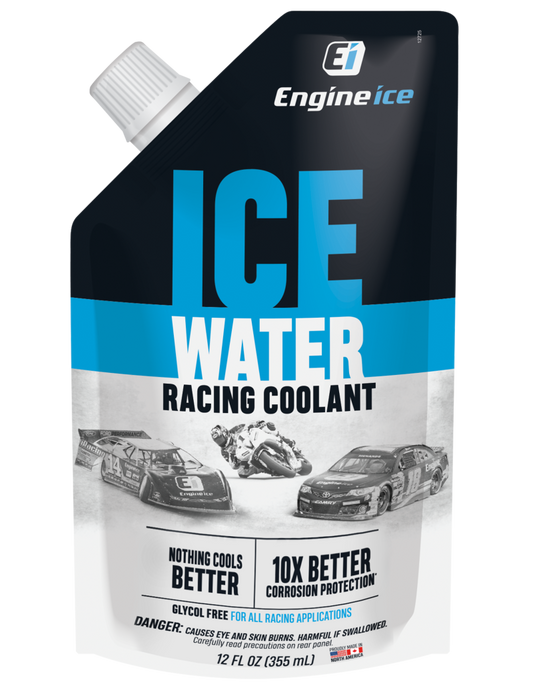 Engine Ice Ice Water Blue 12oz Pouch