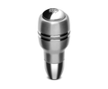 Momo Automatico Shift Knob - Aluminum, Chrome Insert