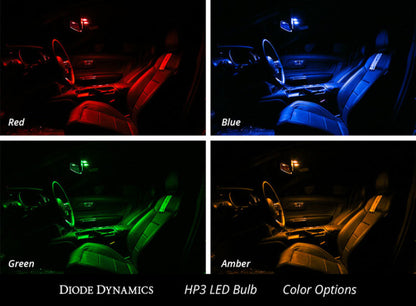 Diode Dynamics 194 LED Bulb HP3 LED - Blue Short (Single)