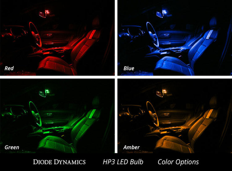 Diode Dynamics 194 LED Bulb HP3 LED - Blue (Single)