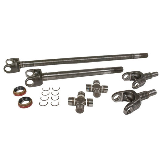 Yukon Chromoly Front Axle Kit for Dana 30 Both Sides 30 Spline 733X U-Joints