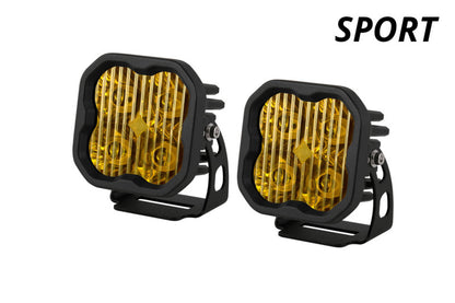 Diode Dynamics SS3 Sport ABL - Yellow Spot Standard (Pair)