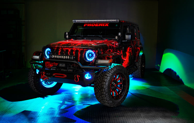 Oracle Jeep Wrangler JL/JT Sport High Performance W LED Fog Lights - w/o Controller SEE WARRANTY