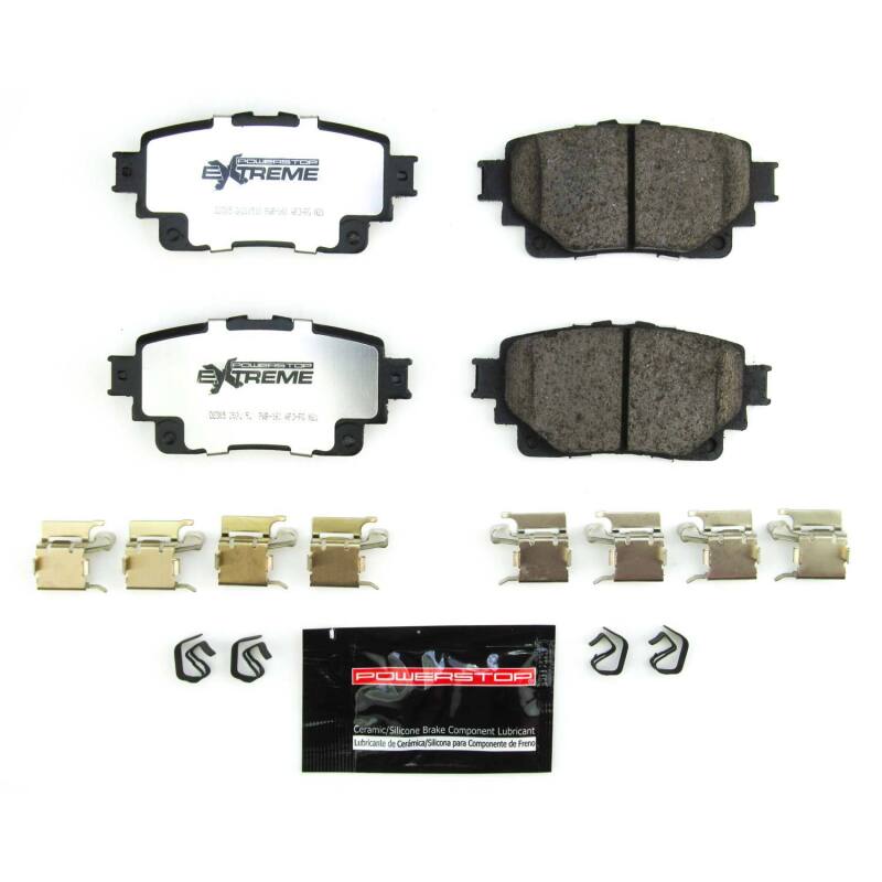 Power Stop 20-21 Toyota Highlander Rear Z36 Truck & Tow Brake Pads w/Hardware