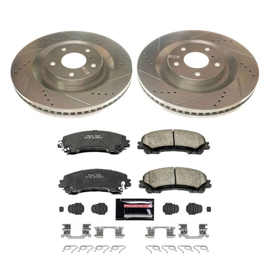 Power Stop 2019 Infiniti QX50 Front Z23 Evolution Sport Brake Kit