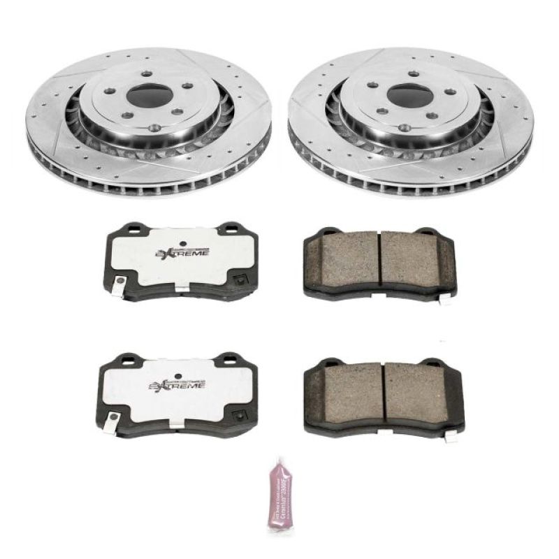 Power Stop 15-17 Chevrolet SS Rear Z26 Street Warrior Brake Kit