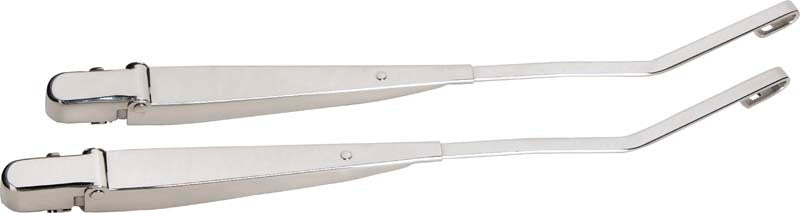 Kentrol 97-06 Jeep Wrangler TJ Windshield Wiper Arms Pair - Polished Silver