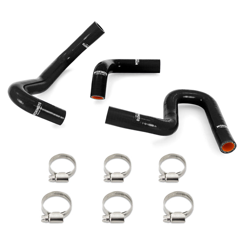 Mishimoto 96-02 4Runner 3.4L Silicone Heater Hose Kit (w/o Rear Heater) Blk